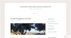 Desktop Screenshot of gonepublic.net